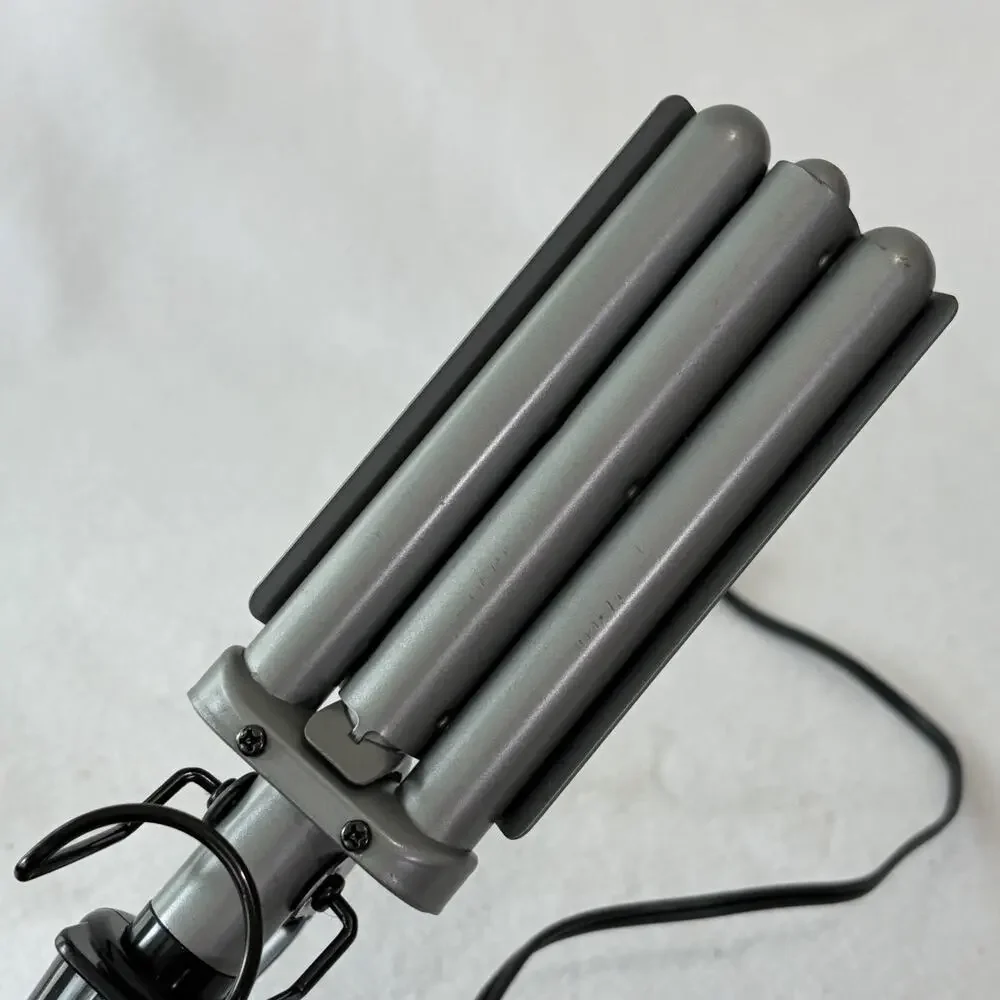 Revlon Helen of Troy 3 Barrel Curling Iron Hair Deep Waver Crimper Wave Tool